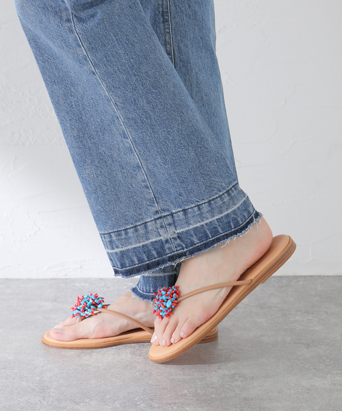 IENA(イエナ)の「ANCIENT GREEK SANDALS tongs sandal サンダル 12104-1011(サンダル・レディース・レッド/ブラック・38/37/36)」の16枚目の写真