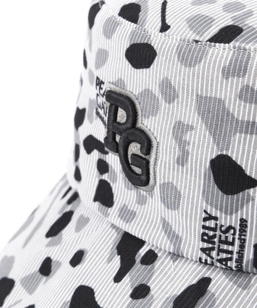 PEARLY GATES】ヒョウ柄UVハット (UNISEX)（ハット）｜PEARLY GATES