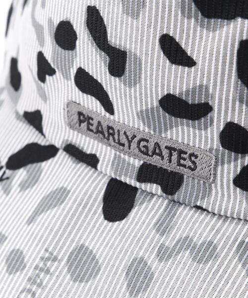 PEARLY GATES】ヒョウ柄UVハット (UNISEX)（ハット）｜PEARLY GATES