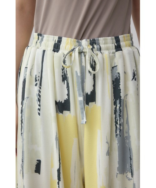 AZUL by moussy（アズールバイマウジー）の「C/Tシャーベットワイドパンツ（スラックス・レディース・ホワイト系その他/グレー/ブラック・SMALL/MEDIUM）」の10枚目の写真