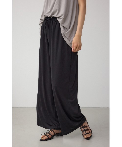 AZUL by moussy（アズールバイマウジー）の「C/Tシャーベットワイドパンツ（スラックス・レディース・ホワイト系その他/グレー/ブラック・SMALL/MEDIUM）」の14枚目の写真