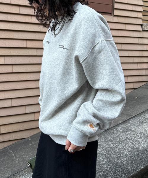 KELTY(ケルティ)の「【KELTY】≪限定別注≫ ロゴプリント 裏起毛スウェット(スウェット・レディース・ホワイト/ブラック/グレー・L/M/XS/S)」の10枚目の写真