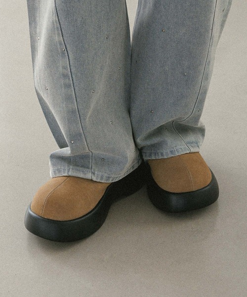 Heather（ヘザー）の「ボリュームソールサボ　497321（サンダル・レディース・ベージュ系その他/ブラック・L/M）」の5枚目の写真