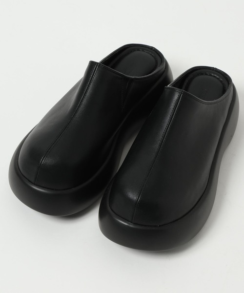 Heather（ヘザー）の「ボリュームソールサボ　497321（サンダル・レディース・ベージュ系その他/ブラック・L/M）」の14枚目の写真