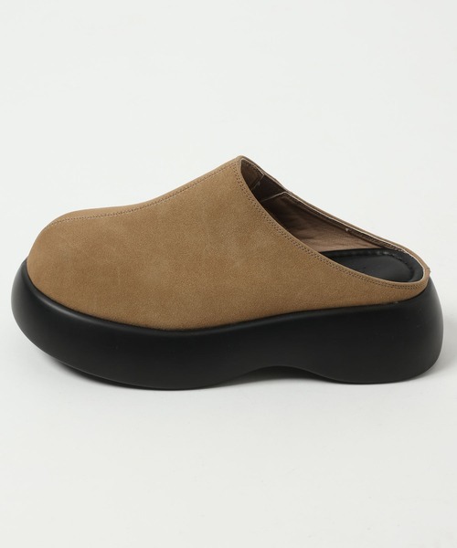 Heather（ヘザー）の「ボリュームソールサボ　497321（サンダル・レディース・ベージュ系その他/ブラック・L/M）」の17枚目の写真