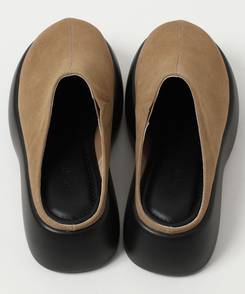 Heather（ヘザー）の「ボリュームソールサボ　497321（サンダル・レディース・ベージュ系その他/ブラック・L/M）」の18枚目の写真