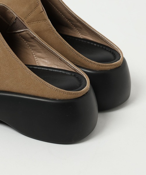 Heather（ヘザー）の「ボリュームソールサボ　497321（サンダル・レディース・ベージュ系その他/ブラック・L/M）」の21枚目の写真