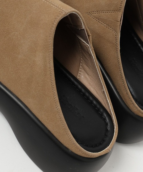 Heather（ヘザー）の「ボリュームソールサボ　497321（サンダル・レディース・ベージュ系その他/ブラック・L/M）」の22枚目の写真