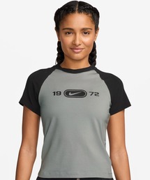 NIKE AS W NSW NK CHLL KNT TEE RGLN / ナイキ ウィメンズ チル ニット ウィメンズ スリム グラフィック Tシャツ【SP】