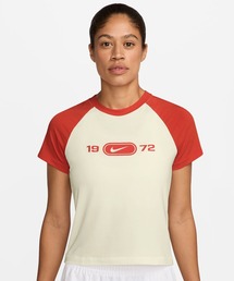 NIKE AS W NSW NK CHLL KNT TEE RGLN / ナイキ ウィメンズ チル ニット ウィメンズ スリム グラフィック Tシャツ【SP】
