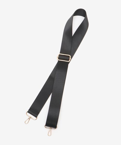 MAJESTIC LEGON(マジェスティックレゴン)の「ハートチャームセットスクエアボストン(ボストンバッグ・レディース・アイボリー/ブラック/ブラウン・FREE)」の4枚目の写真