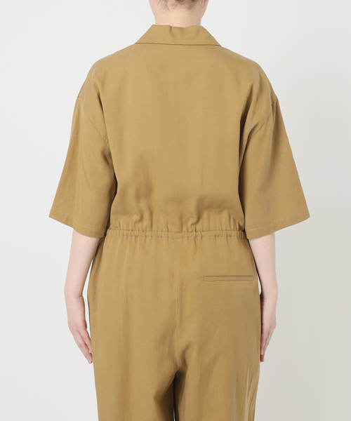 WEB限定/追加2》ハーフスリーブオールインワン（つなぎ