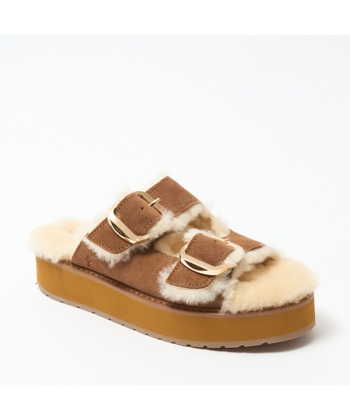 EMU Australia（エミューオーストラリア）の「Cabello（サンダル・レディース・ベージュ/ブラック/スモーク・5/6/7/8）」の8枚目の写真