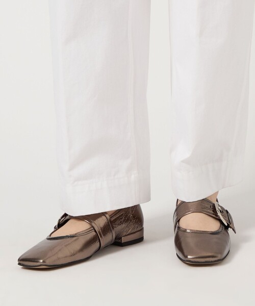 ワイドベルトメリージェーンフラット20↑（パンプス）｜ODETTE E ODILE