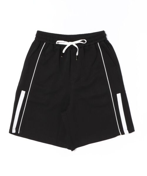 HOOK（フック）の「サイドラインスウェットショートパンツ (SS)（スウェットパンツ・メンズ・ブラック/杢グレー・LARGE/MEDIUM/X-LARGE）」の11枚目の写真