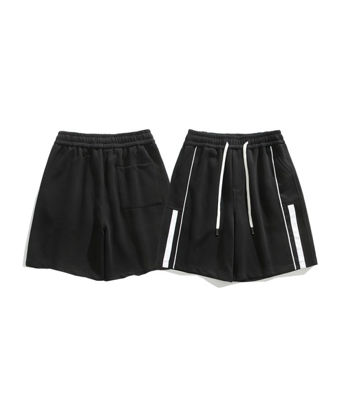 HOOK（フック）の「サイドラインスウェットショートパンツ (SS)（スウェットパンツ・メンズ・ブラック/杢グレー・LARGE/MEDIUM/X-LARGE）」の12枚目の写真