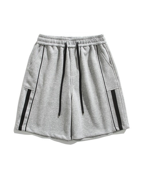 HOOK（フック）の「サイドラインスウェットショートパンツ (SS)（スウェットパンツ・メンズ・ブラック/杢グレー・LARGE/MEDIUM/X-LARGE）」の19枚目の写真