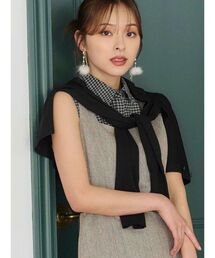 MERCURYDUO | カーデセットノースリシャツ(シャツ/ブラウス)