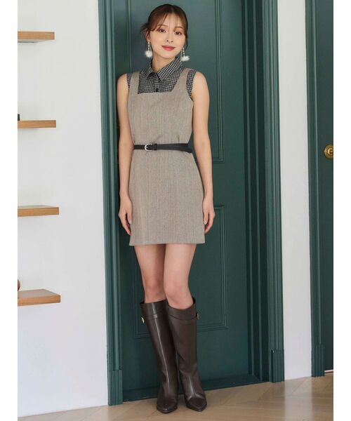 MERCURYDUO(マーキュリーデュオ)の「カーデセットノースリシャツ(シャツ/ブラウス・レディース・その他1/オフホワイト/ブルー・FREE)」の16枚目の写真