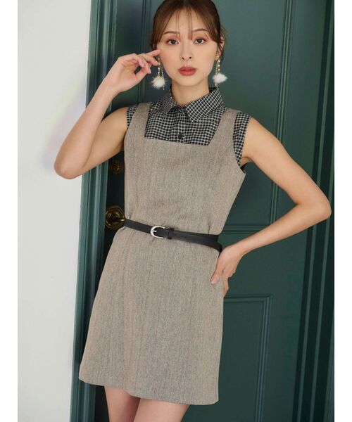 MERCURYDUO(マーキュリーデュオ)の「カーデセットノースリシャツ(シャツ/ブラウス・レディース・その他1/オフホワイト/ブルー・FREE)」の19枚目の写真