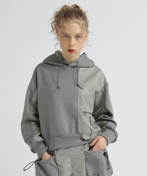 NYLON PATCH COMBI PARKA/ナイロンパッチコンビパーカー