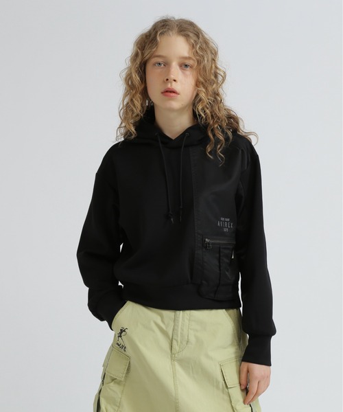 AVIREX アヴィレックス SHELL PARKA ナイロン ブラックA201 AVIREX アヴィレックス SHELL PARKA ナイロン ブラックA201