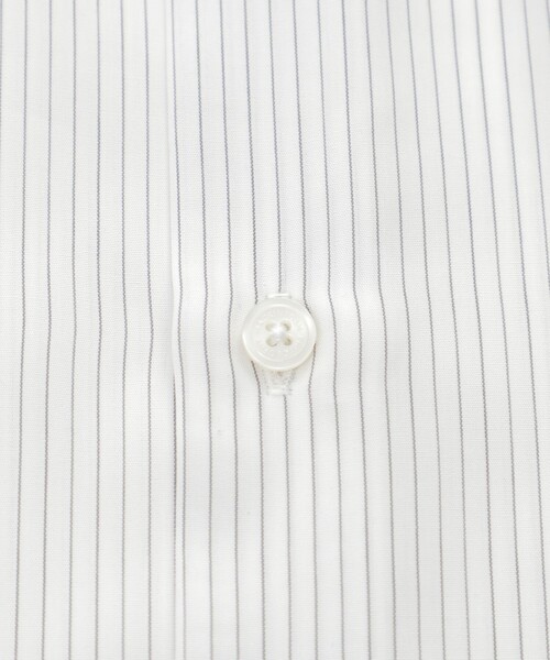 MACKINTOSH PHILOSOPHY(マッキントッシュ フィロソフィー)の「GREY LABEL ストライプショートスリーブレギュラーカラーシャツ(シャツ/ブラウス・レディース・ライトグレー/ライトブルー・2/6)」の8枚目の写真