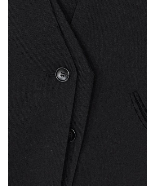 DOUBLE LAYER LIKE CURVE VEST（ベスト）｜Ameri（アメリ）の