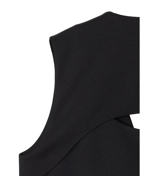 セール】DOUBLE LAYER LIKE CURVE VEST（ベスト）｜Ameri（アメリ）の