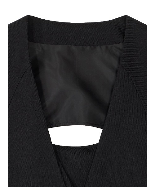 DOUBLE LAYER LIKE CURVE VEST（ベスト）｜Ameri（アメリ）の