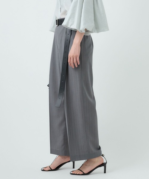 Chaos（カオス）の「Chaos(カオス)/ パティスストライプパンツ（スラックス・レディース・ブルー系その他/グレー系その他・36/38）」の22枚目の写真