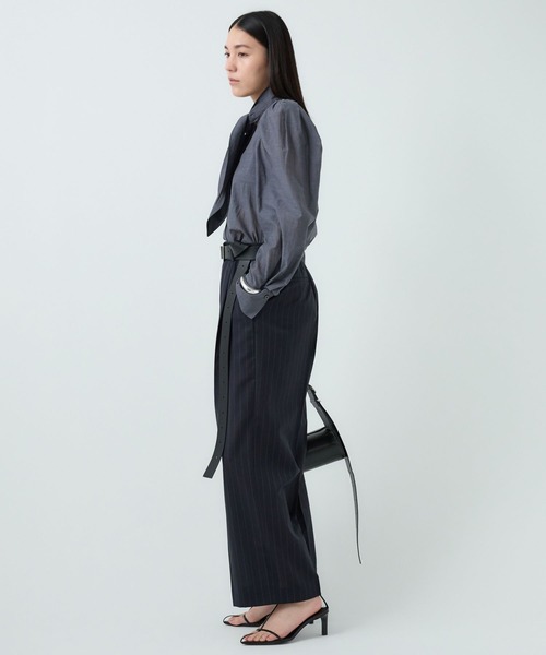 Chaos（カオス）の「Chaos(カオス)/ パティスストライプパンツ（スラックス・レディース・ブルー系その他/グレー系その他・36/38）」の18枚目の写真