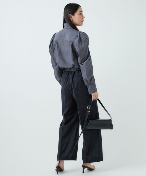 Chaos（カオス）の「Chaos(カオス)/ パティスストライプパンツ（スラックス・レディース・ブルー系その他/グレー系その他・36/38）」の19枚目の写真