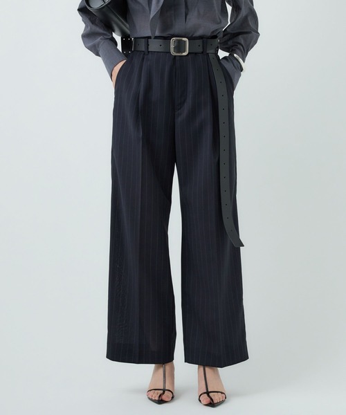 Chaos（カオス）の「Chaos(カオス)/ パティスストライプパンツ（スラックス・レディース・ブルー系その他/グレー系その他・36/38）」の20枚目の写真