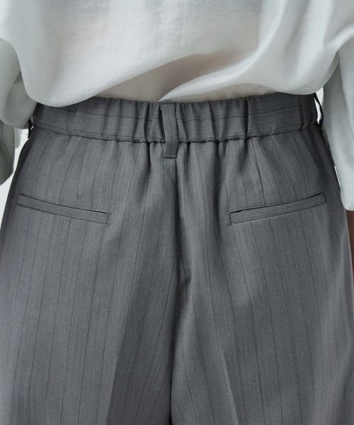 Chaos（カオス）の「Chaos(カオス)/ パティスストライプパンツ（スラックス・レディース・ブルー系その他/グレー系その他・36/38）」の3枚目の写真