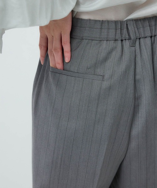 Chaos（カオス）の「Chaos(カオス)/ パティスストライプパンツ（スラックス・レディース・ブルー系その他/グレー系その他・36/38）」の4枚目の写真