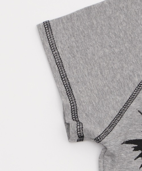 Figments（フィグメンツ）の「パンクプリントT（Tシャツ/カットソー・レディース・杢グレー/ブラック・FREE）」の3枚目の写真