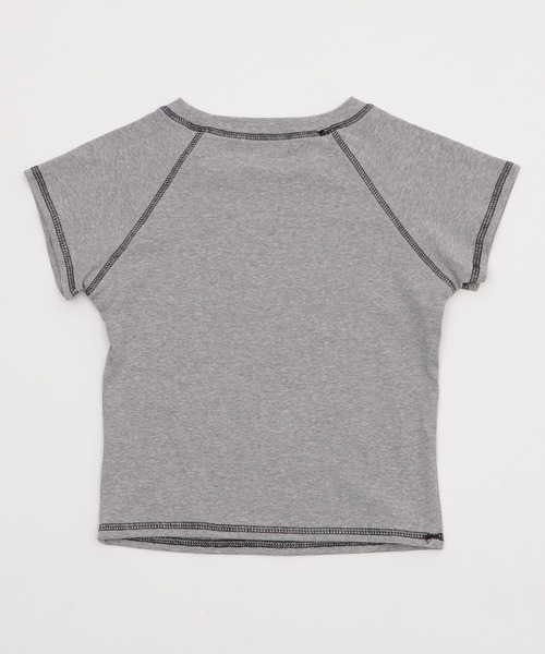 Figments（フィグメンツ）の「パンクプリントT（Tシャツ/カットソー・レディース・杢グレー/ブラック・FREE）」の8枚目の写真