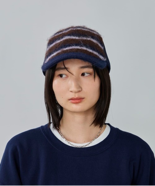 OVERRIDE(オーバーライド)の「OVERRIDE KNIT MESH CAP / オーバーライド(キャップ・レディース・ブラック/ネイビー/ブラウン・57~59cm)」の16枚目の写真