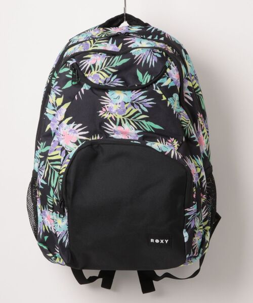 ROXY(ロキシー)の「SHADOW SWELL PRINTED/ロキシー総柄バックパック・リュックサック(バックパック/リュック・レディース・ブラック/ネイビー/ブラック系その他・FREE)」の3枚目の写真