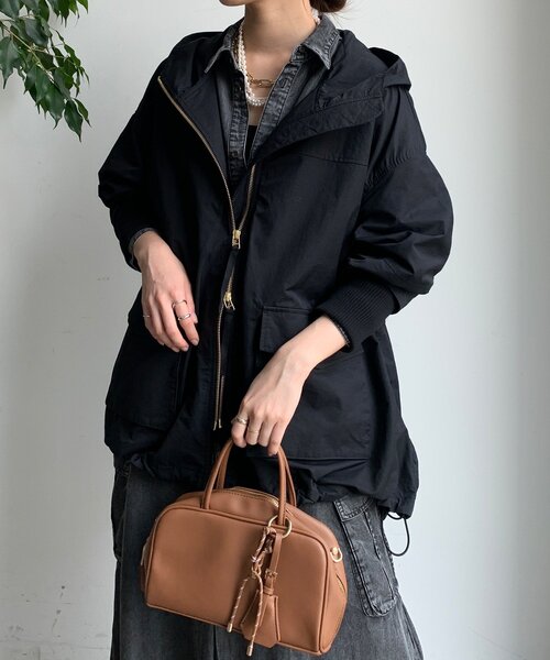 DouDou（ドゥドゥ）の「マンパMA1（その他アウター・レディース・ブラック/ベージュ/ブラウン・FREE）」の9枚目の写真