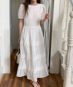 アメリヴィンテージ LACE DOCKING LACE UP DRESS M Ameri（アメリ）の「LACE DOCKING LACE UP DRESS（ワンピース