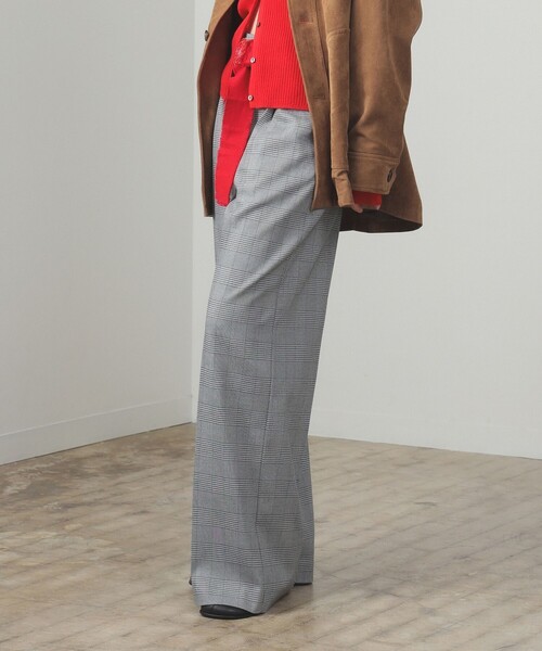 Ray BEAMS（レイビームス）の「1タック ワイド パンツ（スラックス・レディース・グレー/その他・0/1）」の15枚目の写真