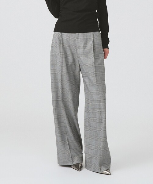 Ray BEAMS（レイビームス）の「1タック ワイド パンツ（スラックス・レディース・グレー/その他・0/1）」の19枚目の写真