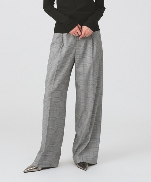 Ray BEAMS（レイビームス）の「1タック ワイド パンツ（スラックス・レディース・グレー/その他・0/1）」の20枚目の写真