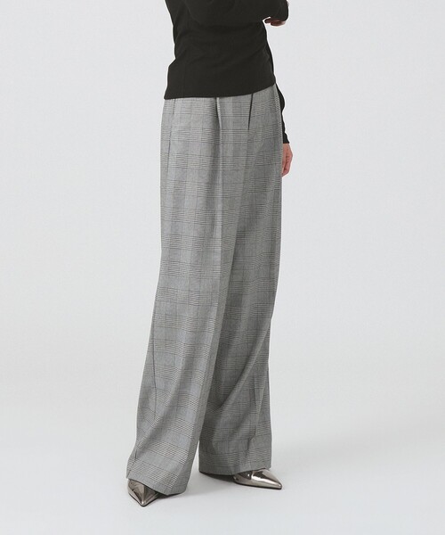 Ray BEAMS（レイビームス）の「1タック ワイド パンツ（スラックス・レディース・グレー/その他・0/1）」の21枚目の写真