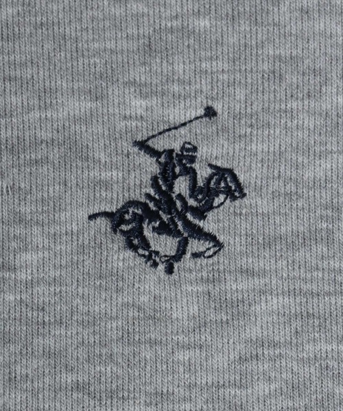 BEVERLY HILLS POLO CLUB(ビバリーヒルズポロクラブ)の「BEVERLY HILLS POLO CLUB/ビバリーヒルズポロクラブ 裏起毛 ワンポイント刺繍 スウェット フルジップパーカー レディース メンズ トレーナー(パーカー・レディース・ネイビー/グレー/ブラック・M/L/LL)」の15枚目の写真