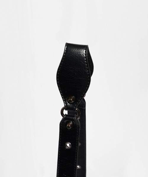 Studded 2-Way Shoulder Bag / スタッズ付き 2WAYショルダーバッグ