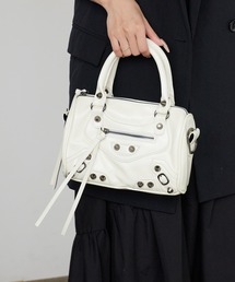ROOPTOKYO（ループトウキョウ）の「Studded 2-Way Shoulder Bag / スタッズ付き 2WAYショルダーバッグ 2026年春夏（ショルダーバッグ）」