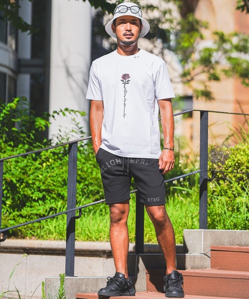 adamsJUGGLER（アダムスジャグラー）の「RTEG/M&ローズティー（Tシャツ/カットソー・メンズ・ホワイト/ブラック・S/XL/L/M/XXL）」の5枚目の写真